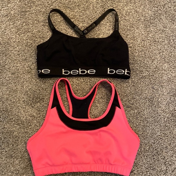 2 sports bras Bebe & New Balance - Picture 1 of 8